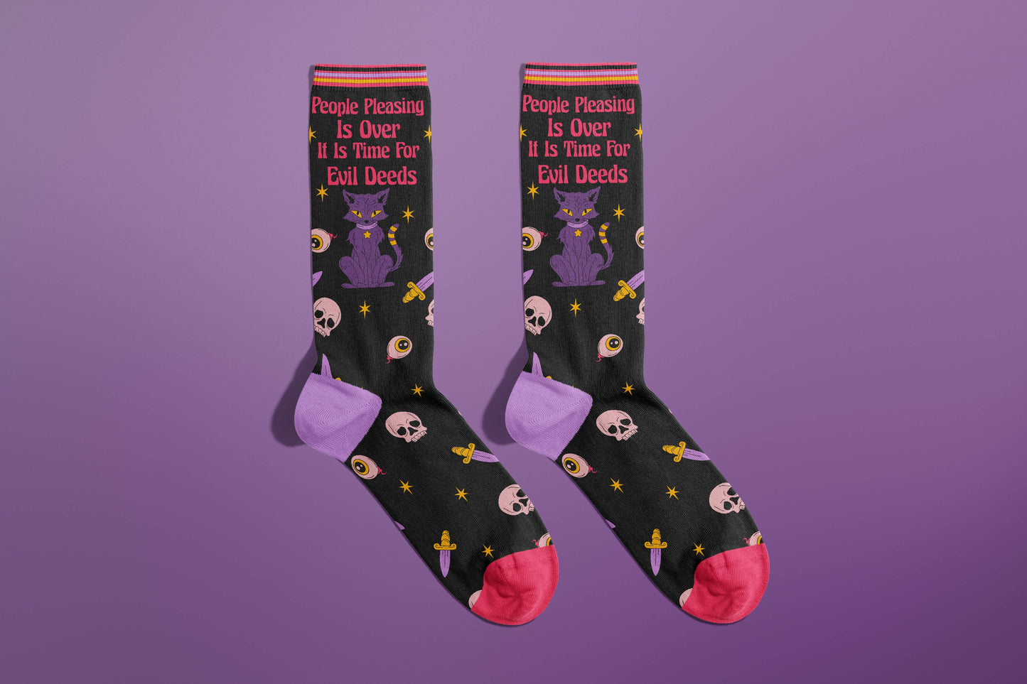 "People Pleasing Is Over" Socks