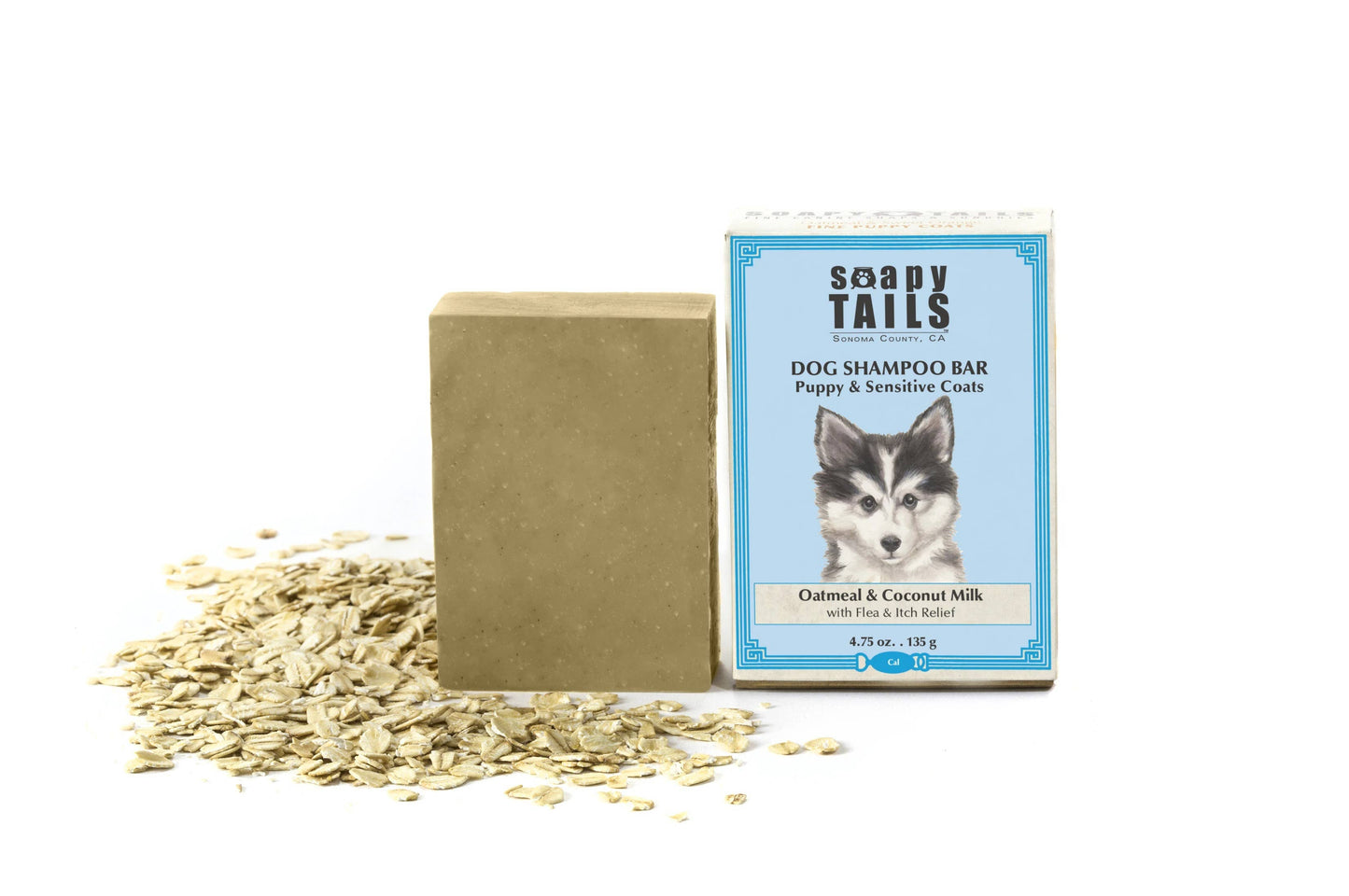 Dog Shampoo Bar Oatmeal & Coconut Milk