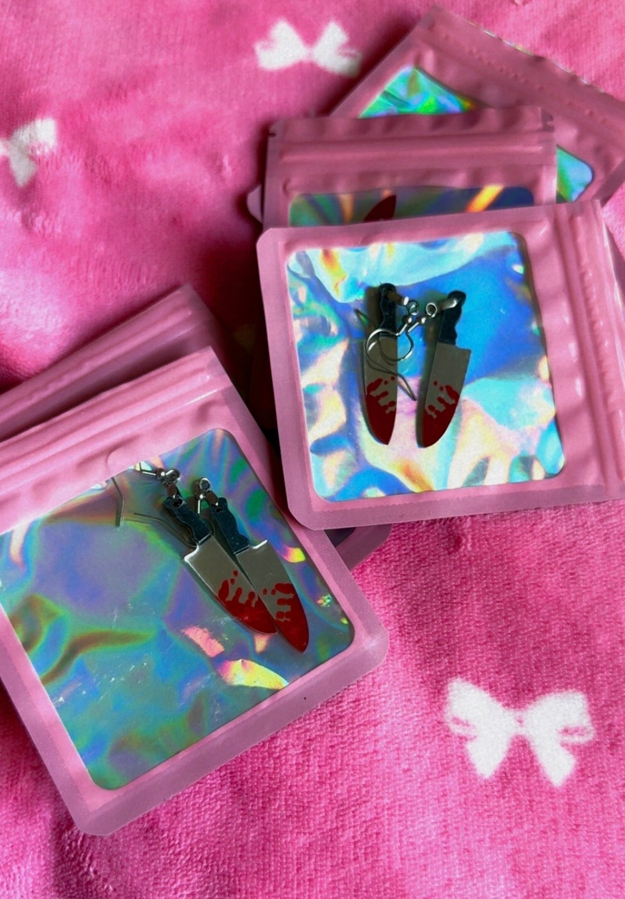 Bloody Knife Earings🩸🔪