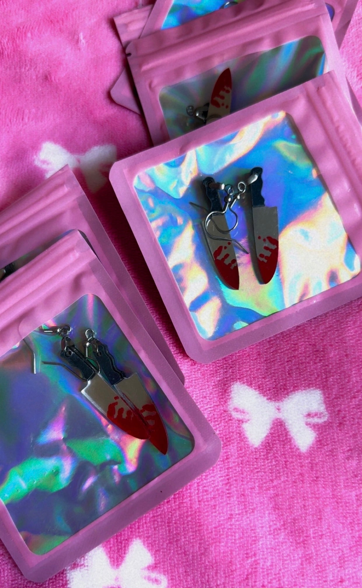 Bloody Knife Earings🩸🔪