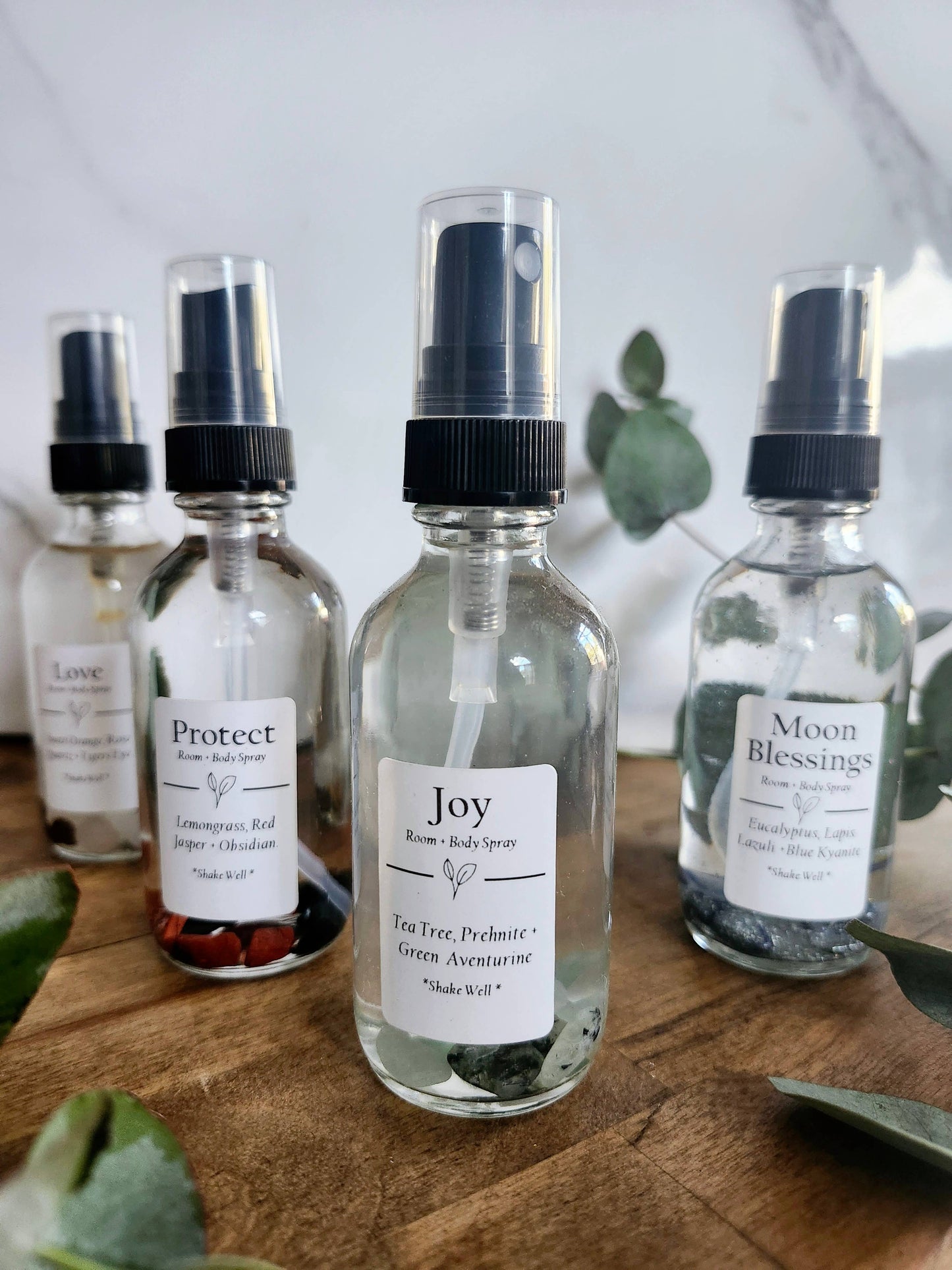 Moon Blessings - Eucalyptus + Crystal Room + Body Spray