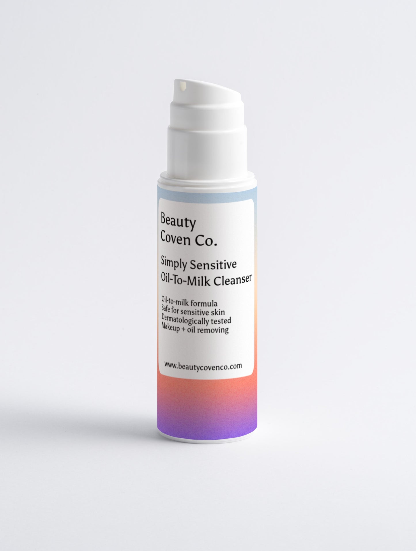 Simply Sensitive: Oil-To-Milk Cleanser