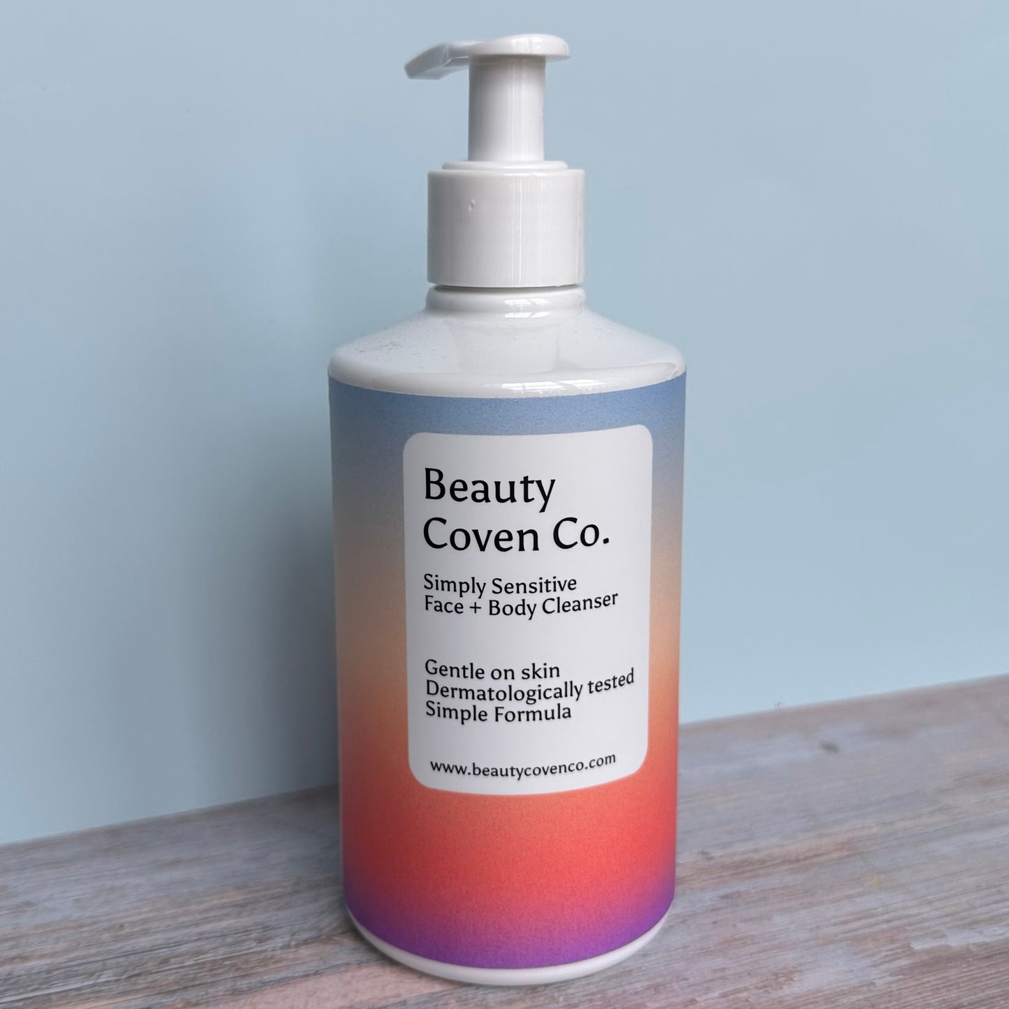 Simply Sensitive: Face + Body Cleanser