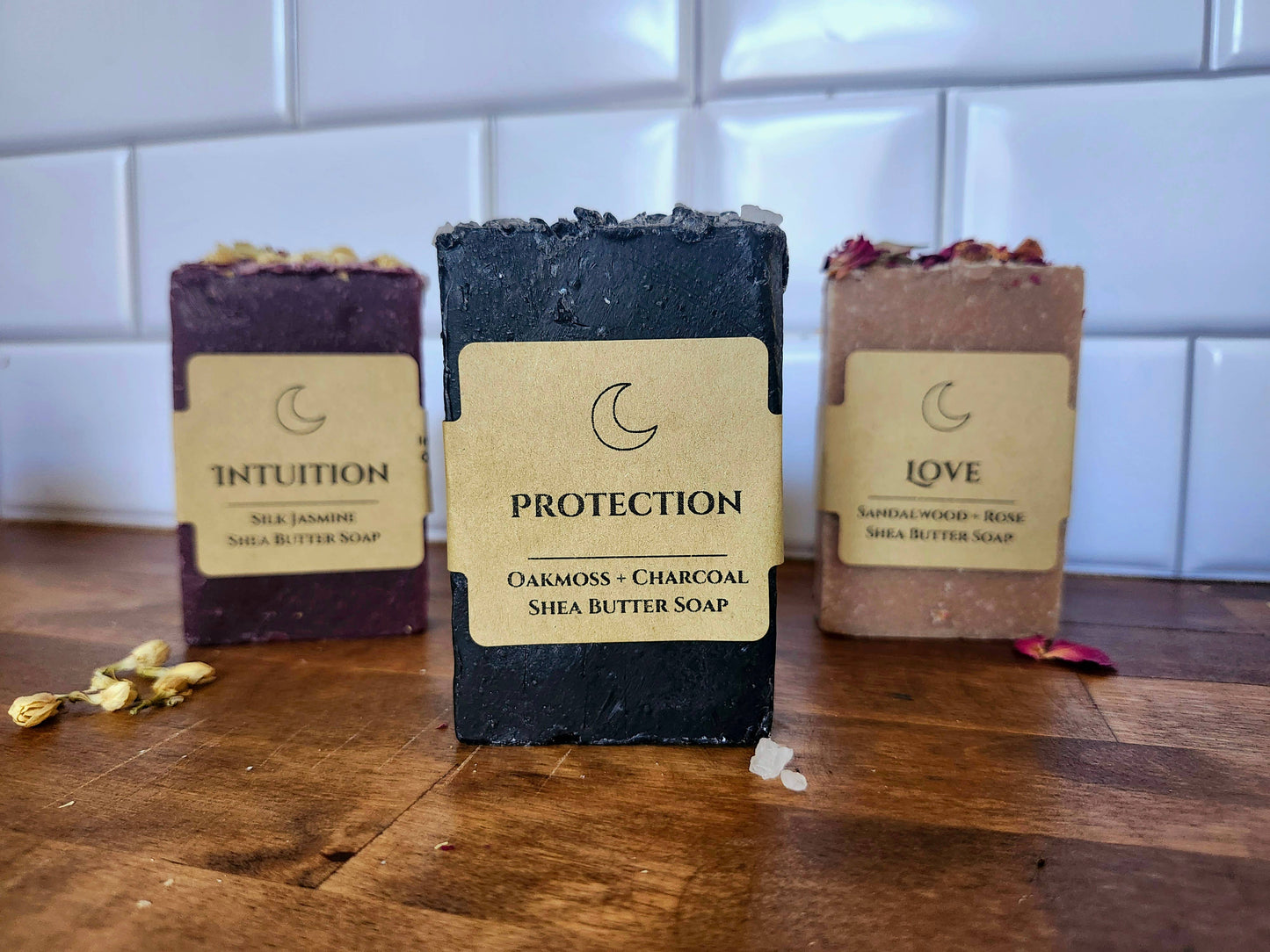 Oakmoss + Charcoal Shea Butter Protection Soap