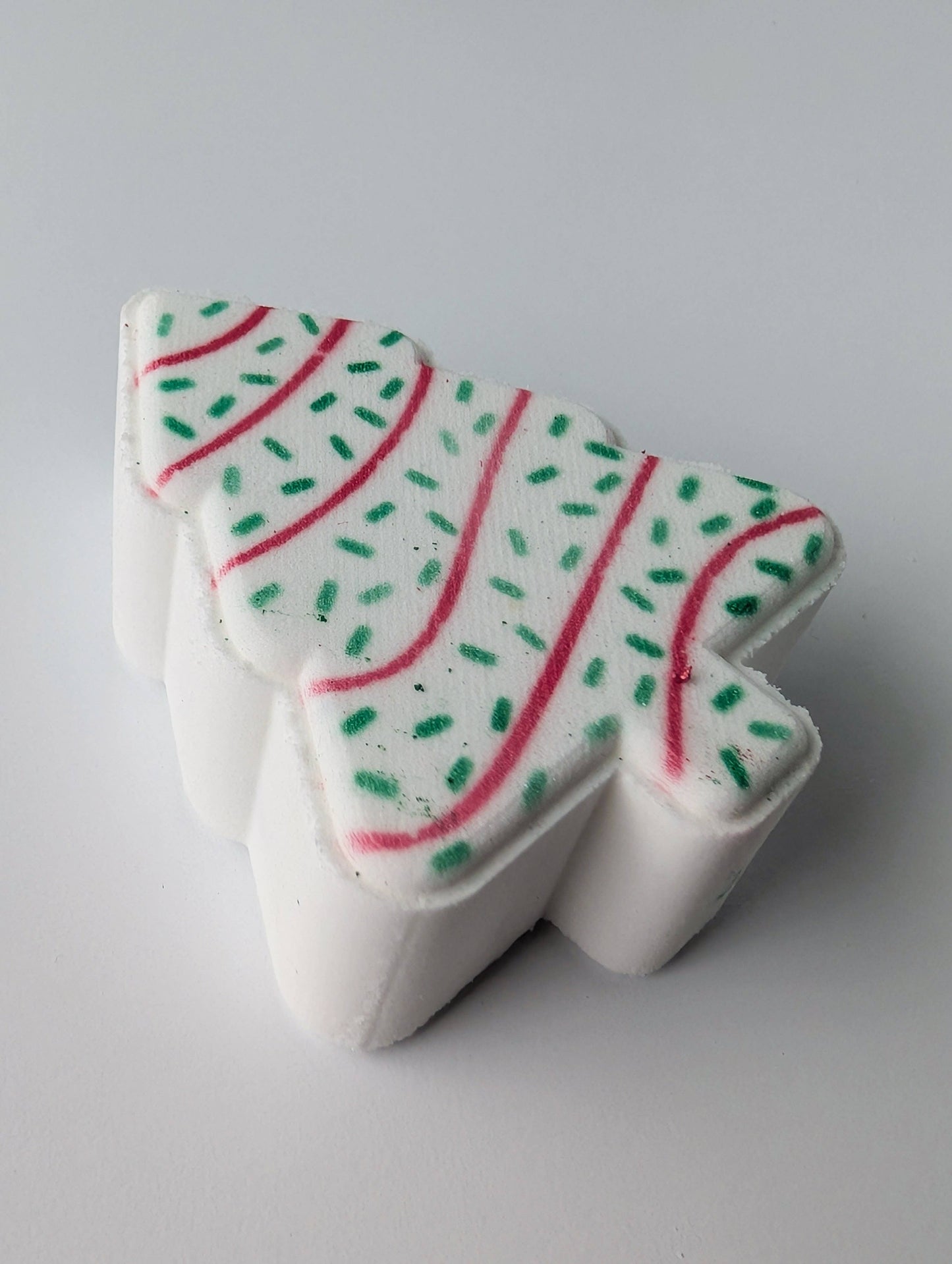 Christmas Tree Cake Bath Bomb