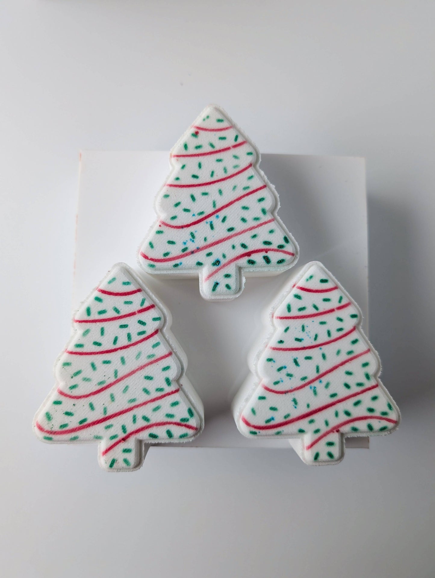 Christmas Tree Cake Bath Bomb