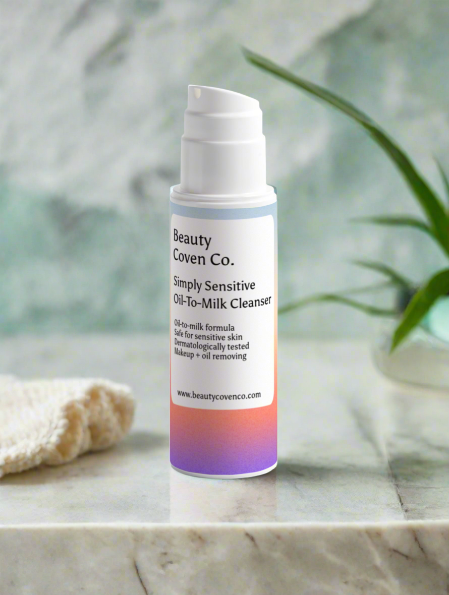Simply Sensitive: Oil-To-Milk Cleanser