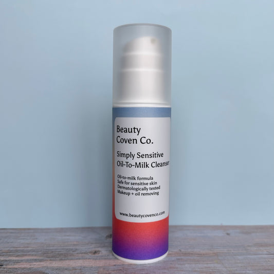 Simply Sensitive: Oil-To-Milk Cleanser