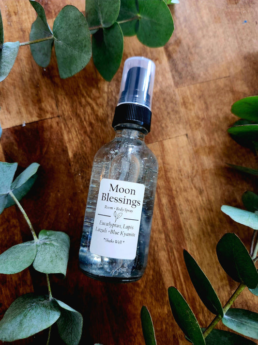 Moon Blessings - Eucalyptus + Crystal Room + Body Spray