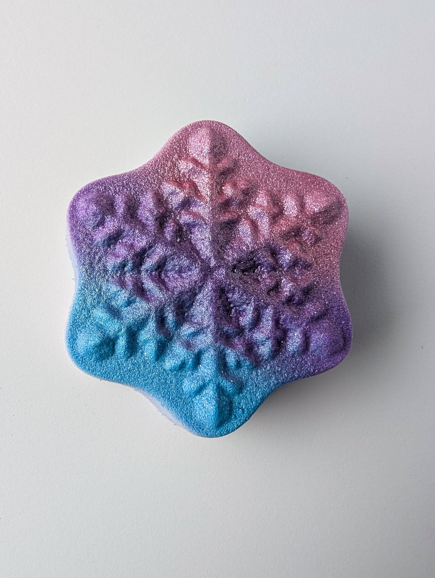 Sugar Plum Snowflake Bath Bomb