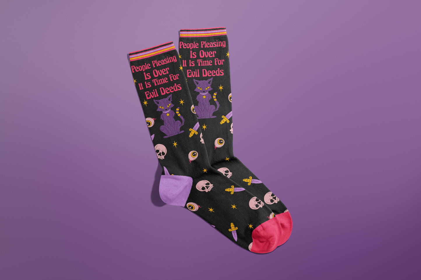 "People Pleasing Is Over" Socks